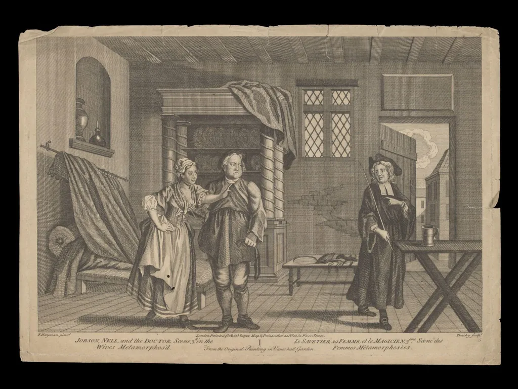H Beard Print Collection, by Truchy, L., 1750