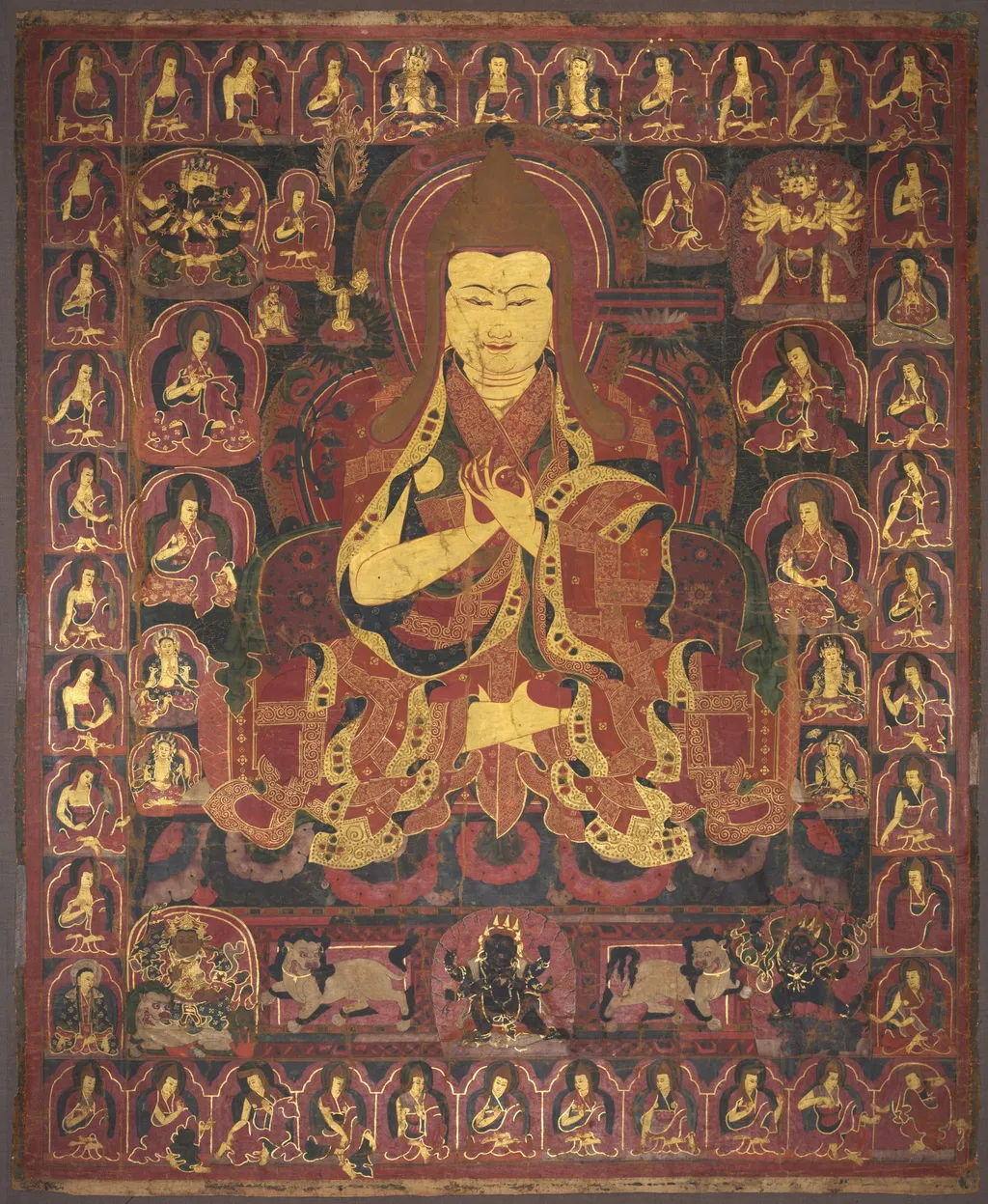 Tsong Khapa, Founder of the Geluk Order, unspecified, 1455