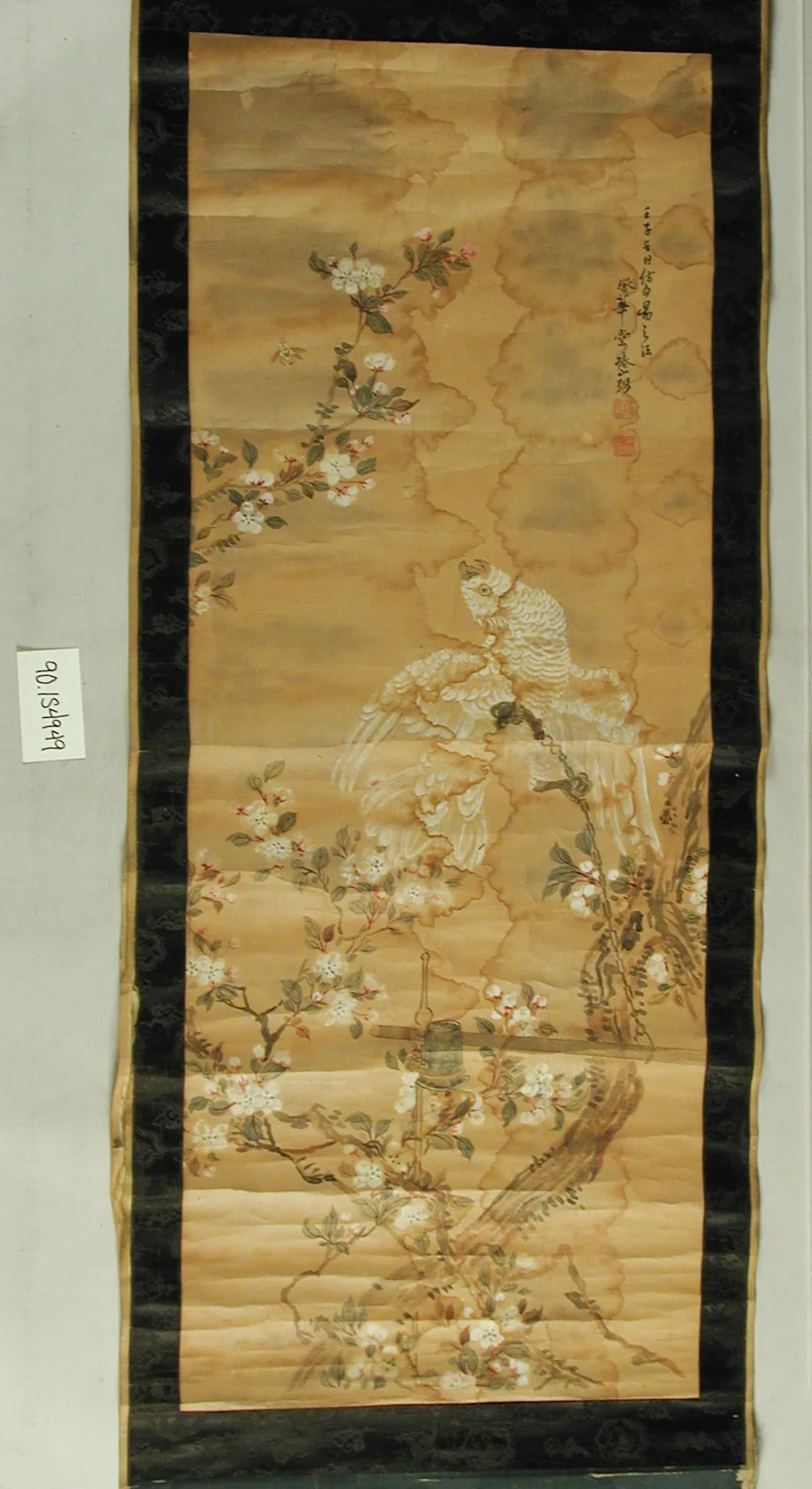 Kakemono, by Tsubaki Chinzan, unspecified, 1852