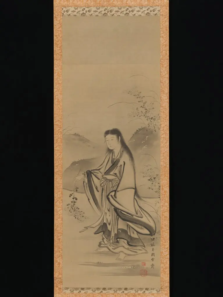 Kiku Jidō (Chrysanthemum Boy), by Tsukioka Sessai