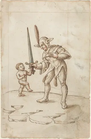 "Turn aside the Sharp Sword" [fol. 44 recto]