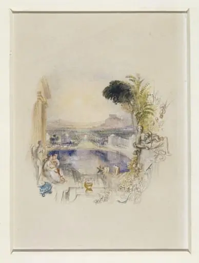 Classical vignette, by Turner