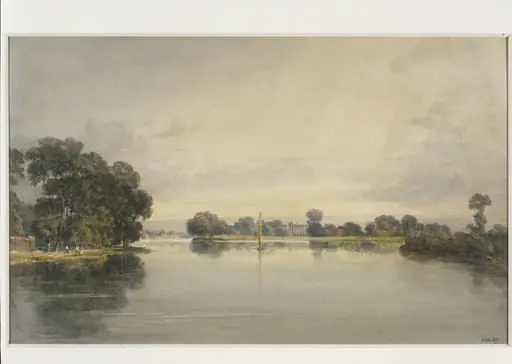 On the Thames, by Turner