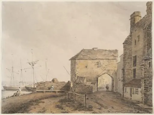 The South Gate and Old Gaol, Southampton, by Turner