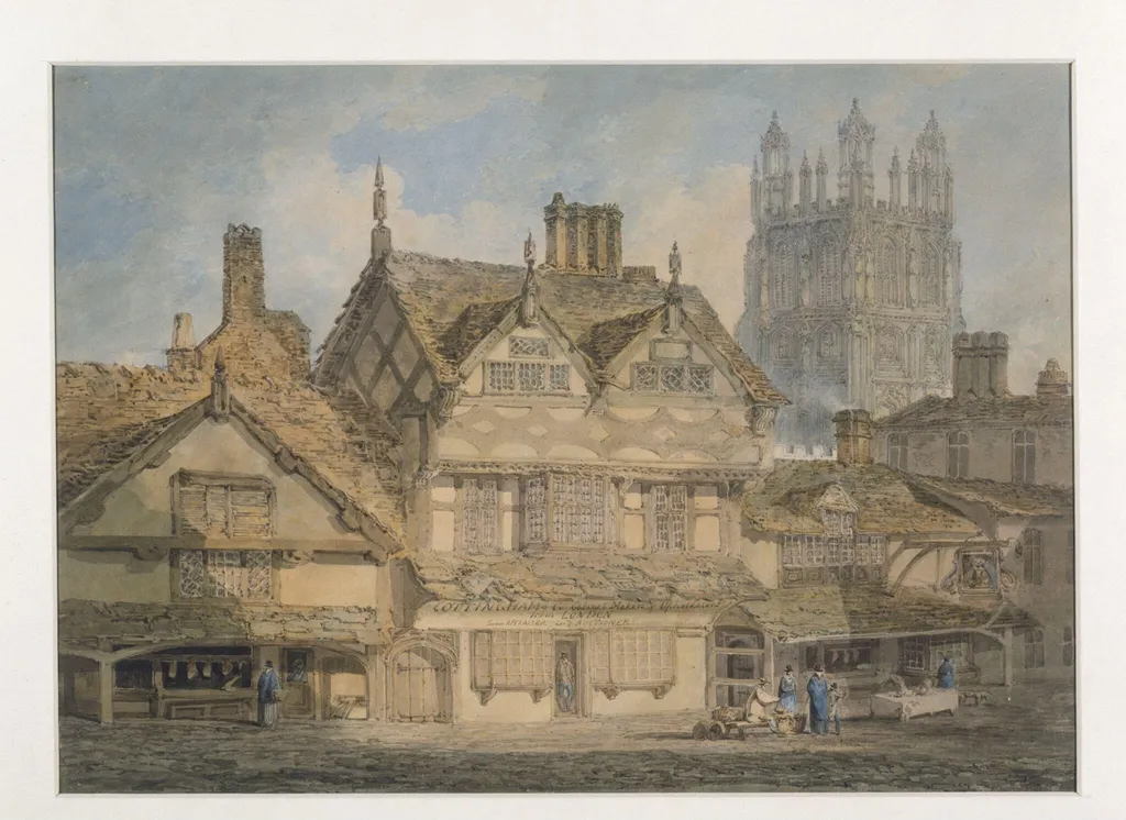 Wrexham, Denbighshire, by Turner, watercolor, 1800