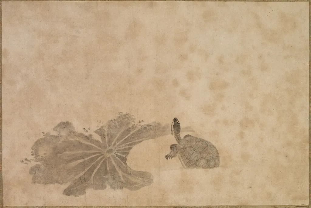 Turtle in a Lotus Pond, unspecified, 1749