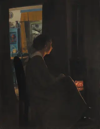Twilight. The Artist's Wife