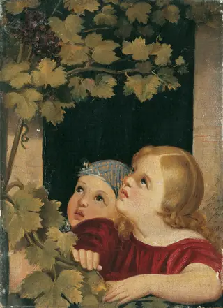 Two Children at a Window