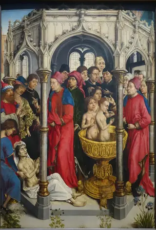 Two Scenes from the Life of a Saint