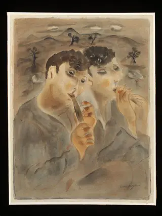 Two Sicilian Shepherds