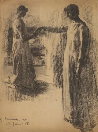 Two Studies of Madame Lemmen