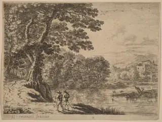 Two Travelers and a Peddler