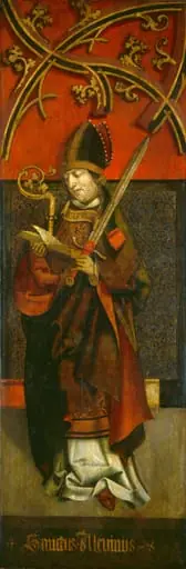 Saint Alcuin, by Tyrolean 16th Century