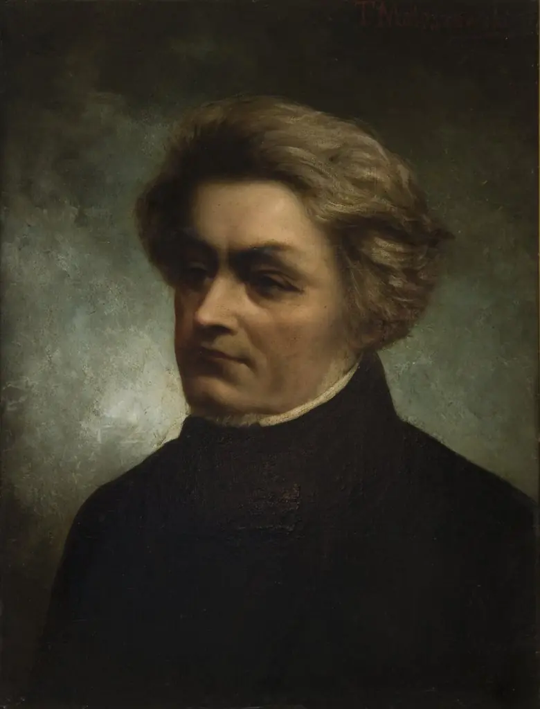Portrait of Adam Mickiewicz, by Tytus Maleszewski