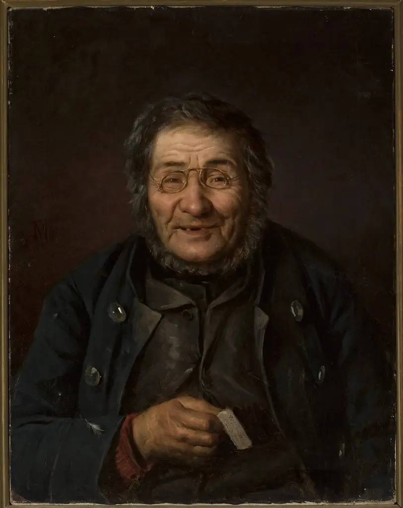 Portrait of Ambroży Mieroszewski, by Tytus Maleszewski