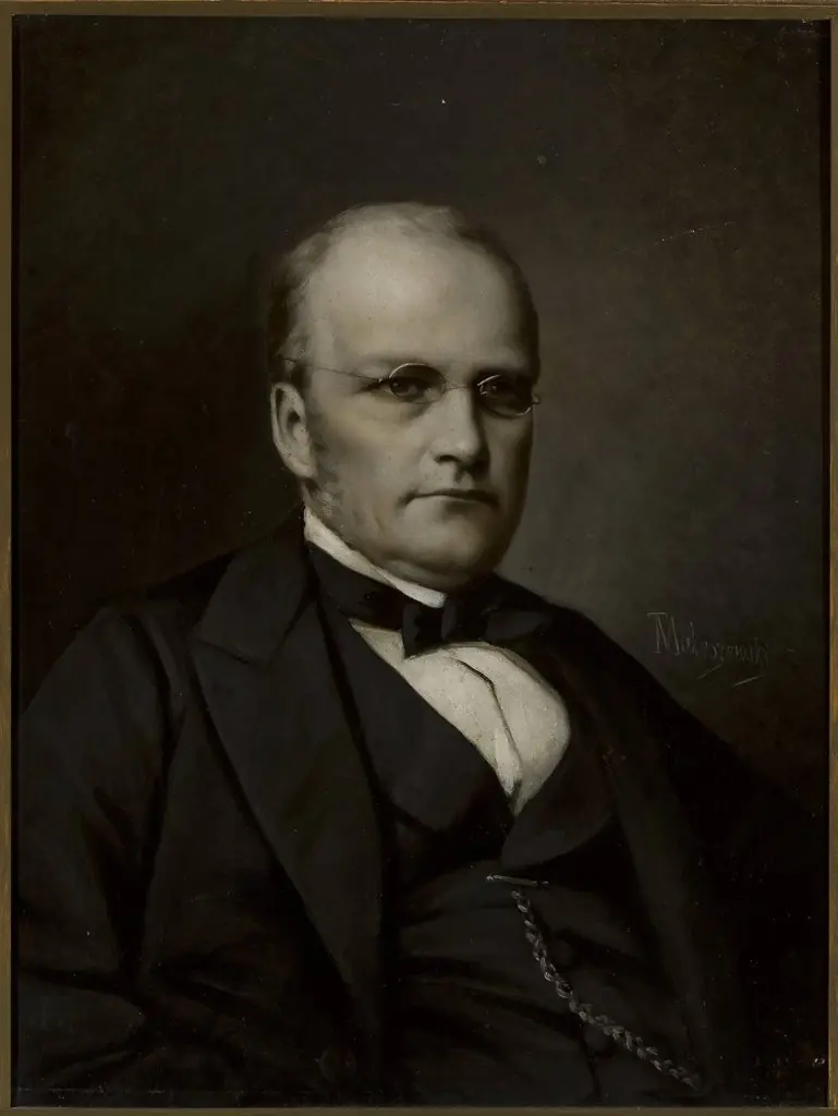 Portrait of Stanisław Moniuszko, by Tytus Maleszewski