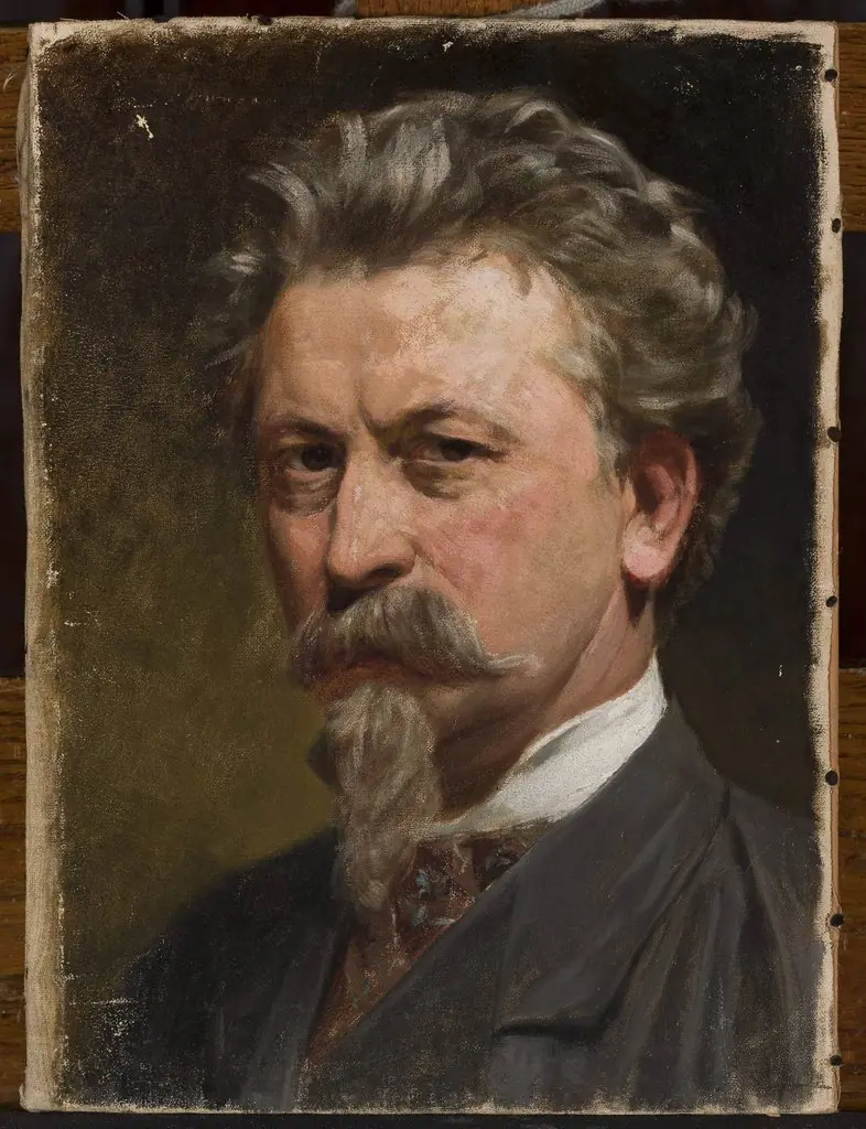 Self-portrait, by Tytus Pilecki
