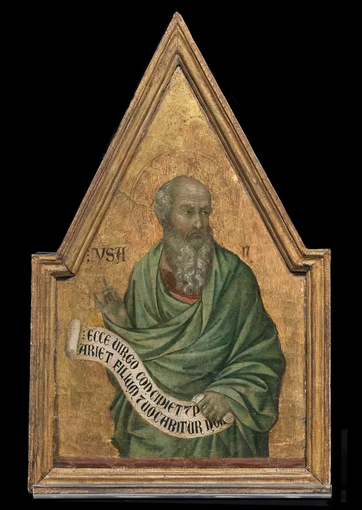 The Prophet Isaiah, by Ugolino di Nerio