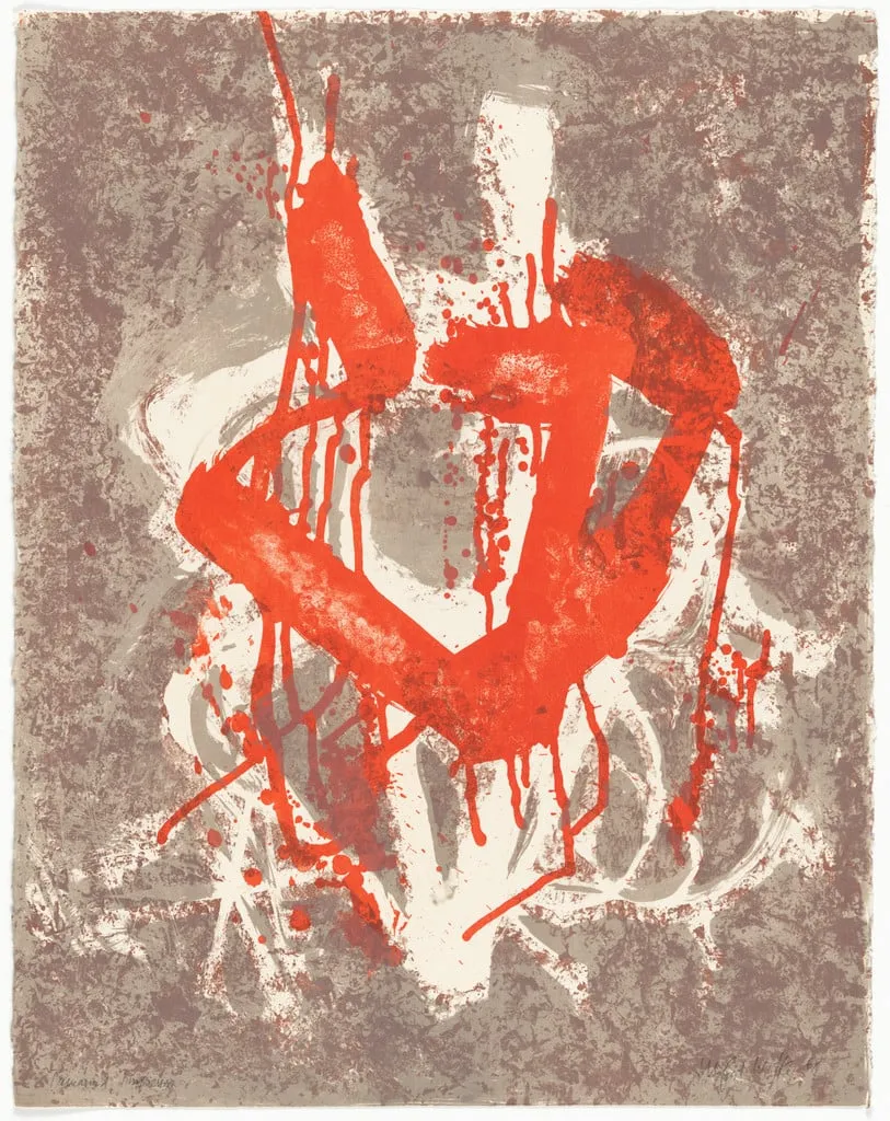 Untitled, by Ulfert Wilke, ink, 1961