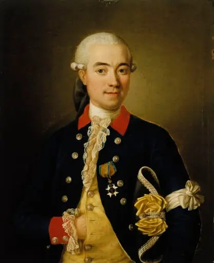 Kapteeni Carl Adolf Möllersvärd, by Ulrika Fredrika Pasch