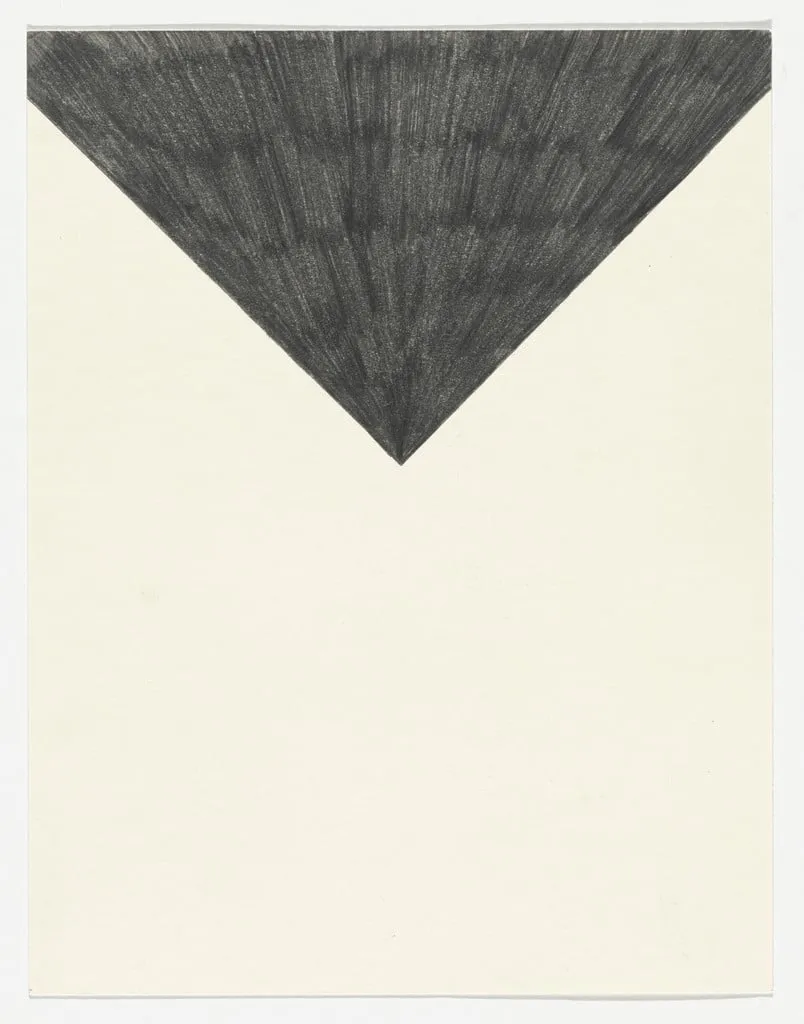 Untitled, by Ulrike Müller, graphite, 2006