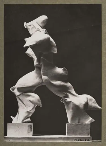 Forms of Continuity in Space, by Umberto Boccioni