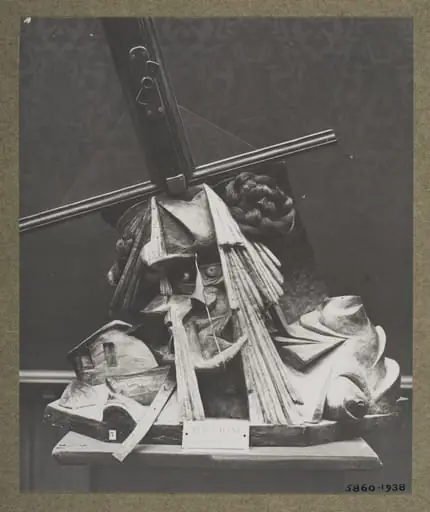 Fusion of a Head and a Cross, by Umberto Boccioni