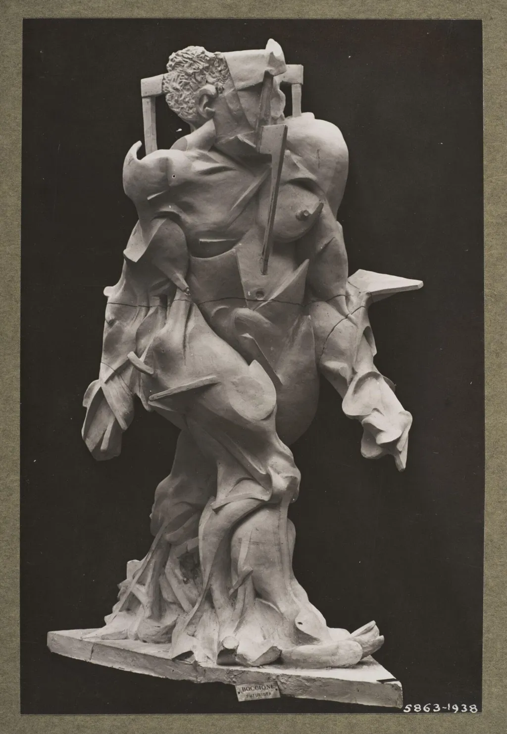 Human Dynamism, by Umberto Boccioni, photographic