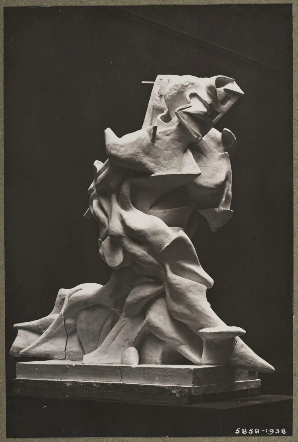 Muscles in Motion, by Umberto Boccioni, photographic