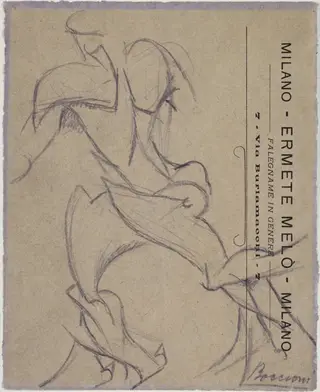 Untitled, by Umberto Boccioni, 1913