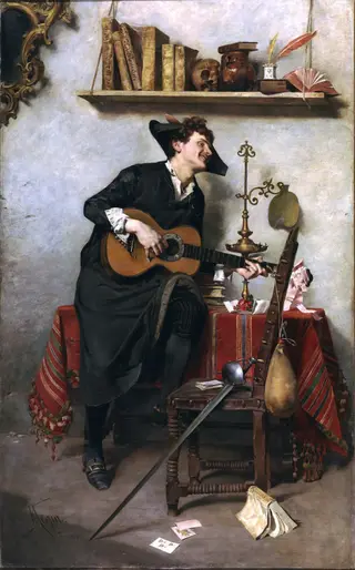 Un estudiante de Salamanca siglo XVIII