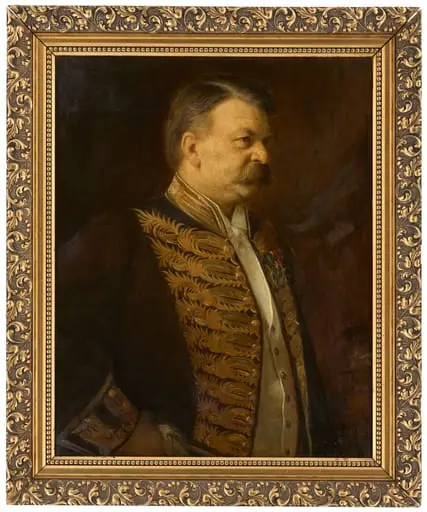 Bildnis Hans Franz Otto Freiherr von Krafft-Ebing, by Unbekannt