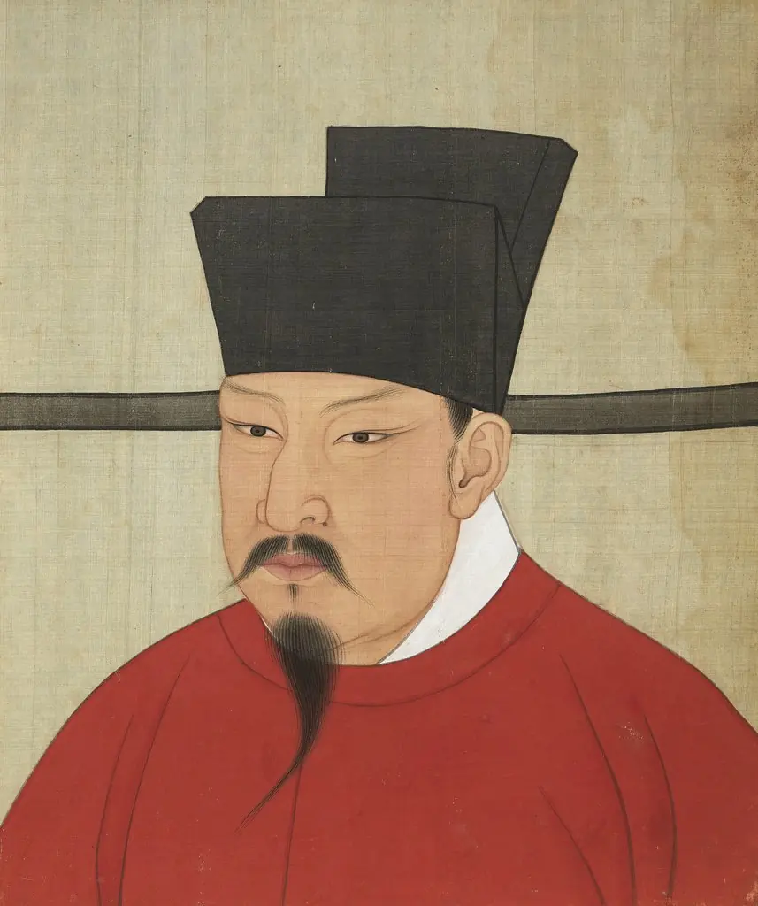 宋代帝半身像册-宋朝神宗皇帝像, by Unknown