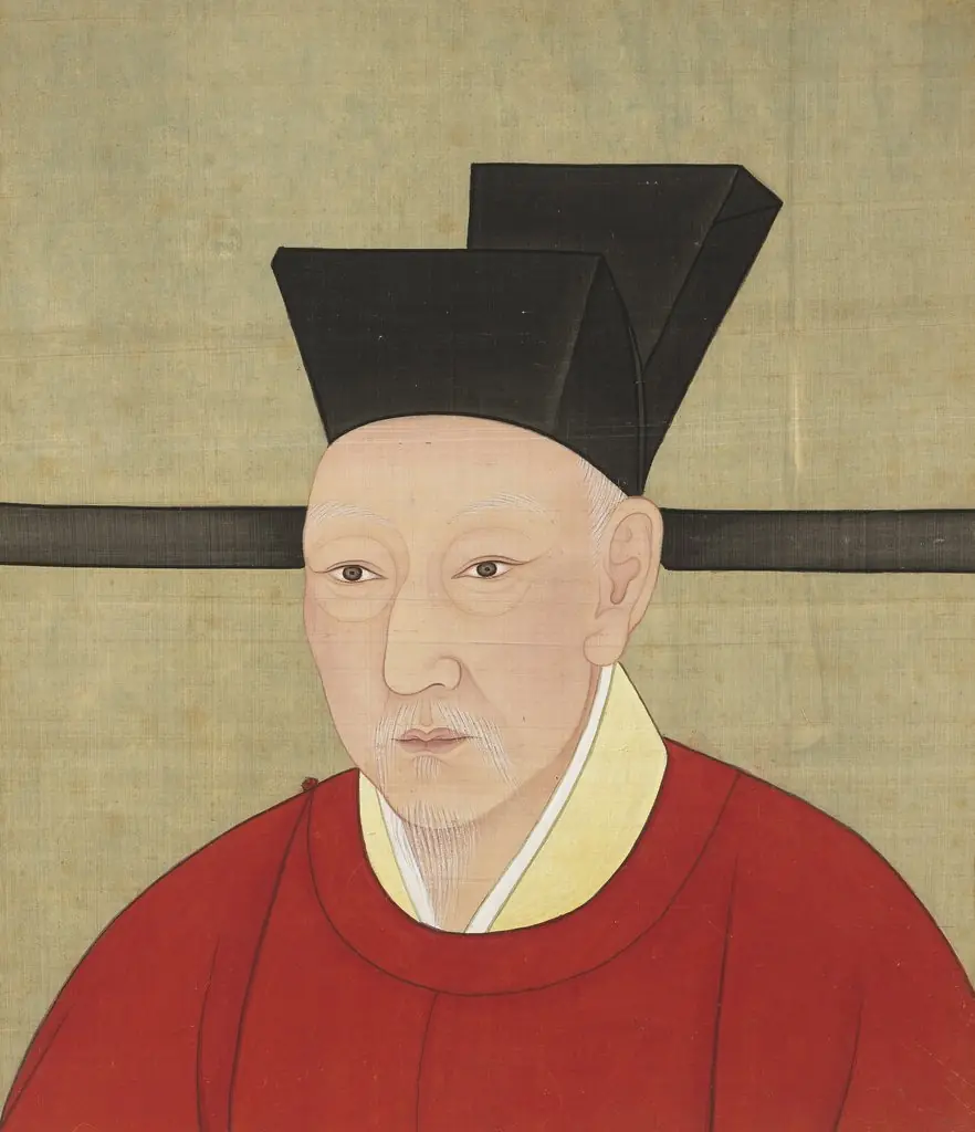 宋代帝半身像册-宋朝高宗皇帝像, by Unknown