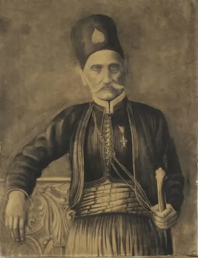 Προσωπογραφία Αγωνιστή του 1821, by Unknown