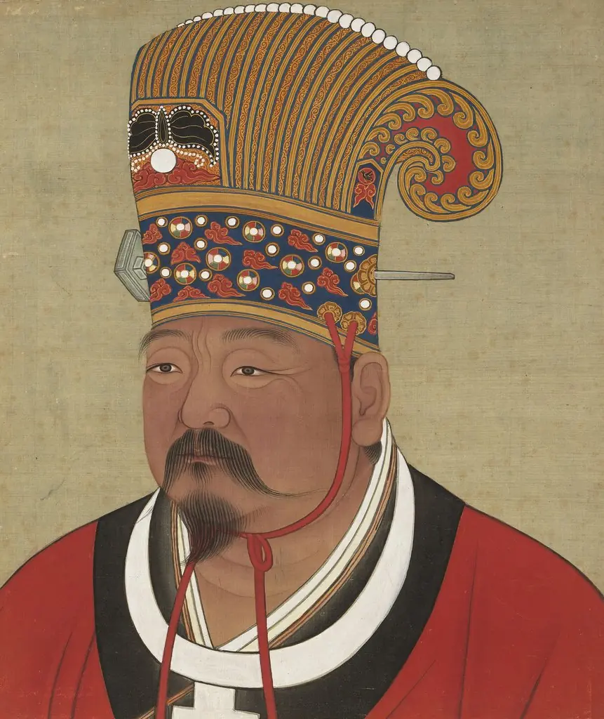 宋代帝半身像册-宋朝宣祖皇帝像, by Unknown