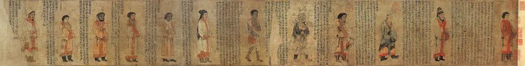 宋人摹职贡图卷, by Unknown