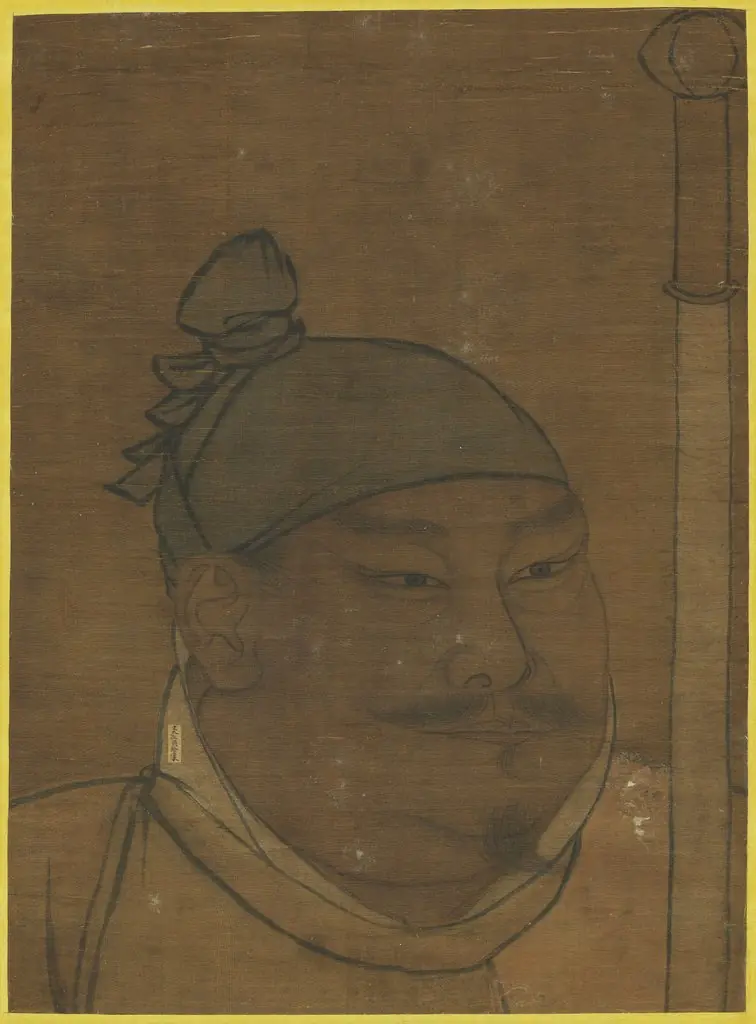 宋太祖點檢像, by Unknown