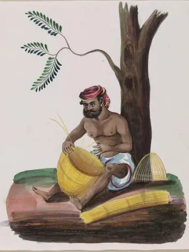 A Basket-maker, by Unknown
