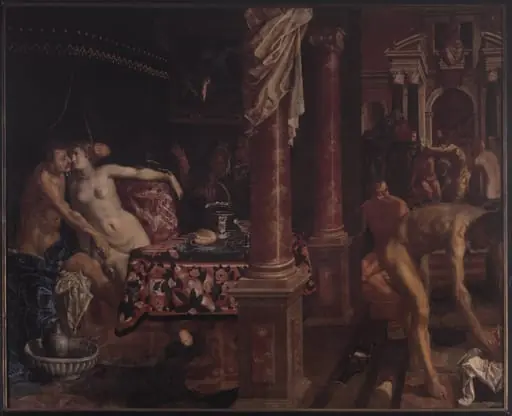 A Bathhouse, by Unknown