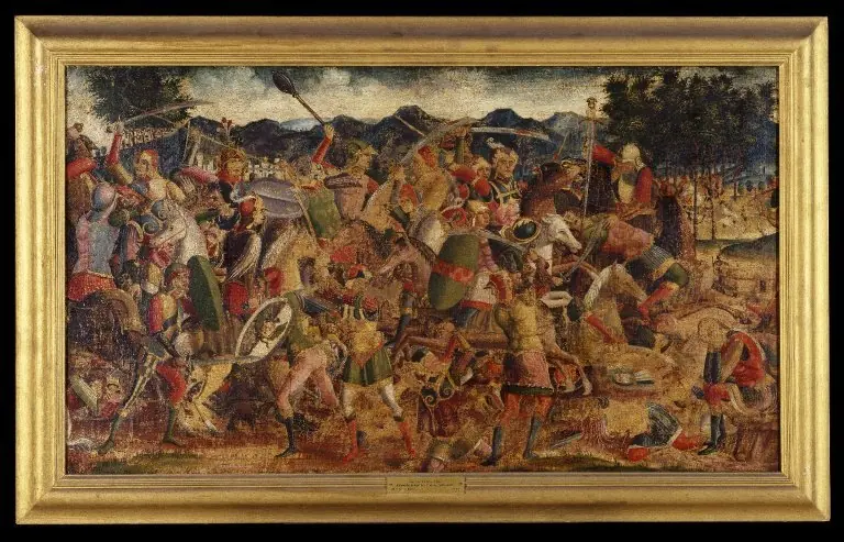 A Battle Scene, by Unknown