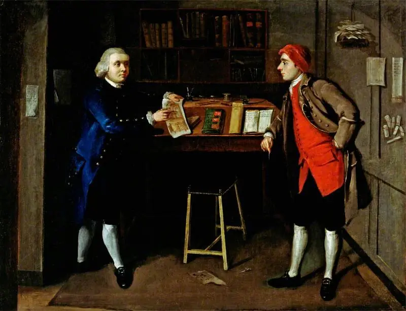 A Cabinet-Maker's Office, by Unknown