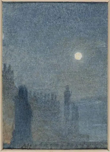 A Castle by Moonlight, by Unknown