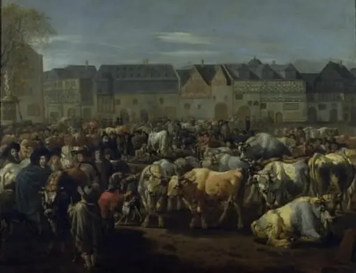 A Cattle Fair, by Unknown