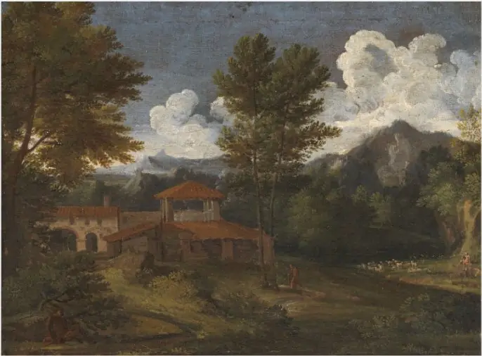 A Classical Landscape, by Unknown