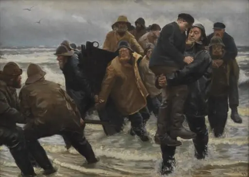 A Crew Rescued, by Unknown