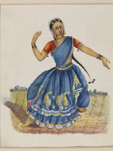 A dancing girl, by Unknown