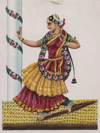 A Dancing-girl, by Unknown