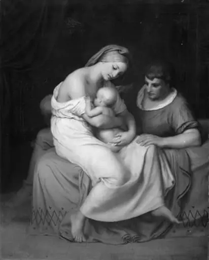 A Domestic Scene, by Unknown