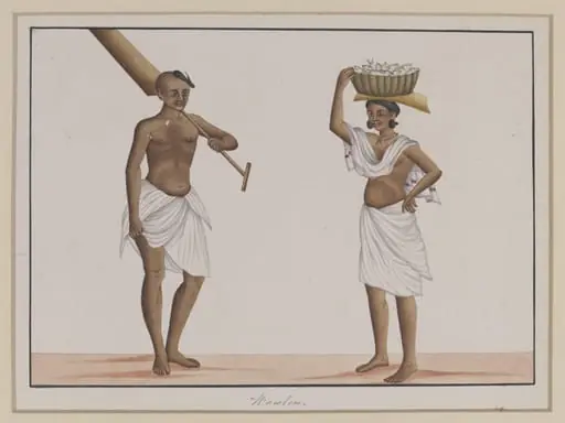 A fisherman and his wife, by Unknown
